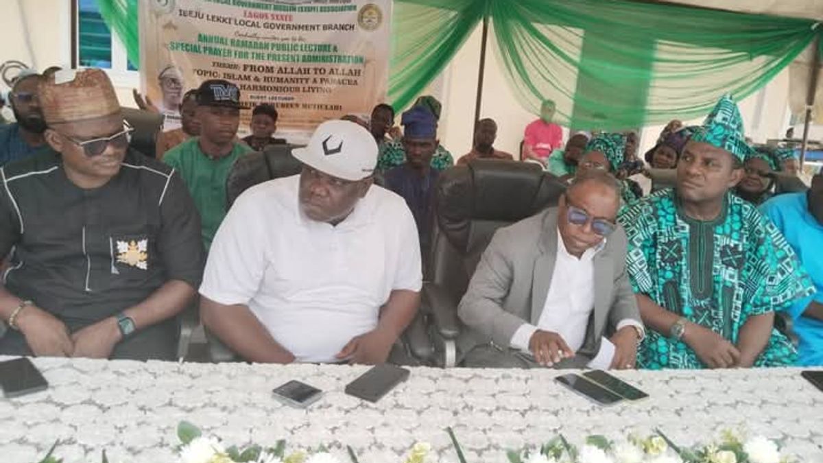 UNIFIED LOCAL GOVERNMENT MUSLIM STAFF ASSOCIATION, IBEJU-LEKKI LOCAL GOVERNMENT CHAPTER, HOLDS ITS ANNUAL RAMADAN LECTURE