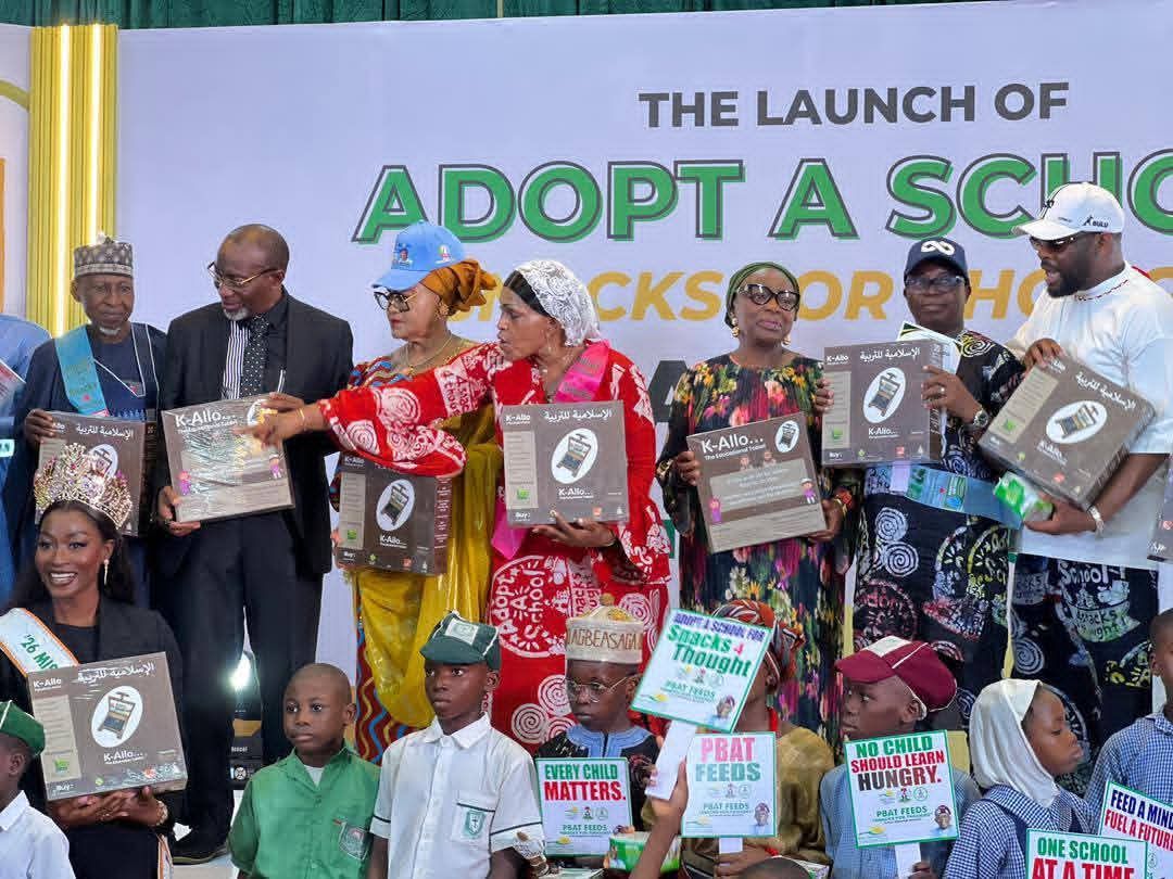 OLOWA ATTENDS OFFICIAL LAUNCH OF 'SNACKS FOR THOUGHT' SCHOOL BREAKFAST INITIATIVE