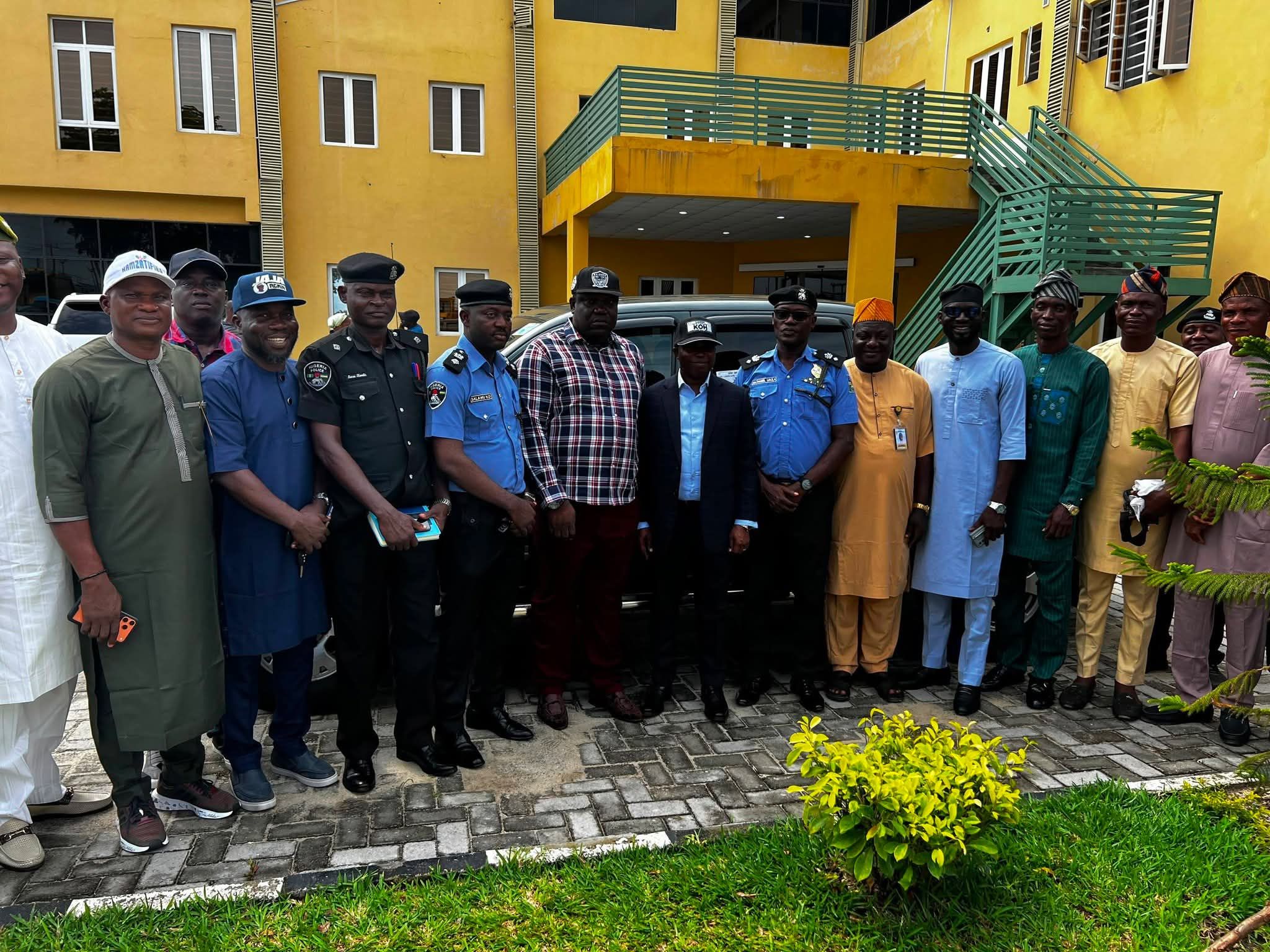 AS IBEJU-LEKKI EXPANDS, OLOWA STRENGTHENS POLICING WITH TOYOTA TACOMA FOR ELEKO BEACH DIVISION