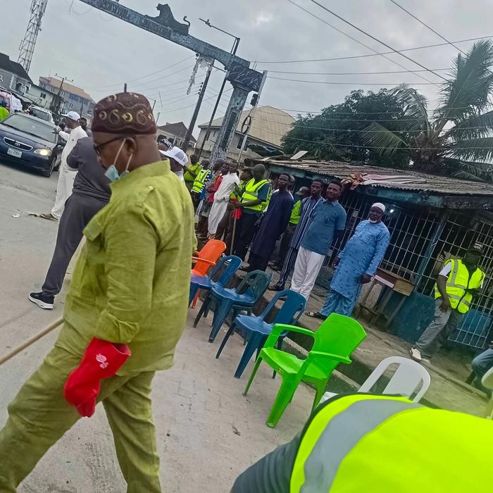 IBEJU-LEKKI MAKES A STATEMENT FOR CLEANER LAGOS AS FIRST LADY, DR. IBIJOKE SANWOOLU, MRS OLUREMI HAMZAT, TOKUN