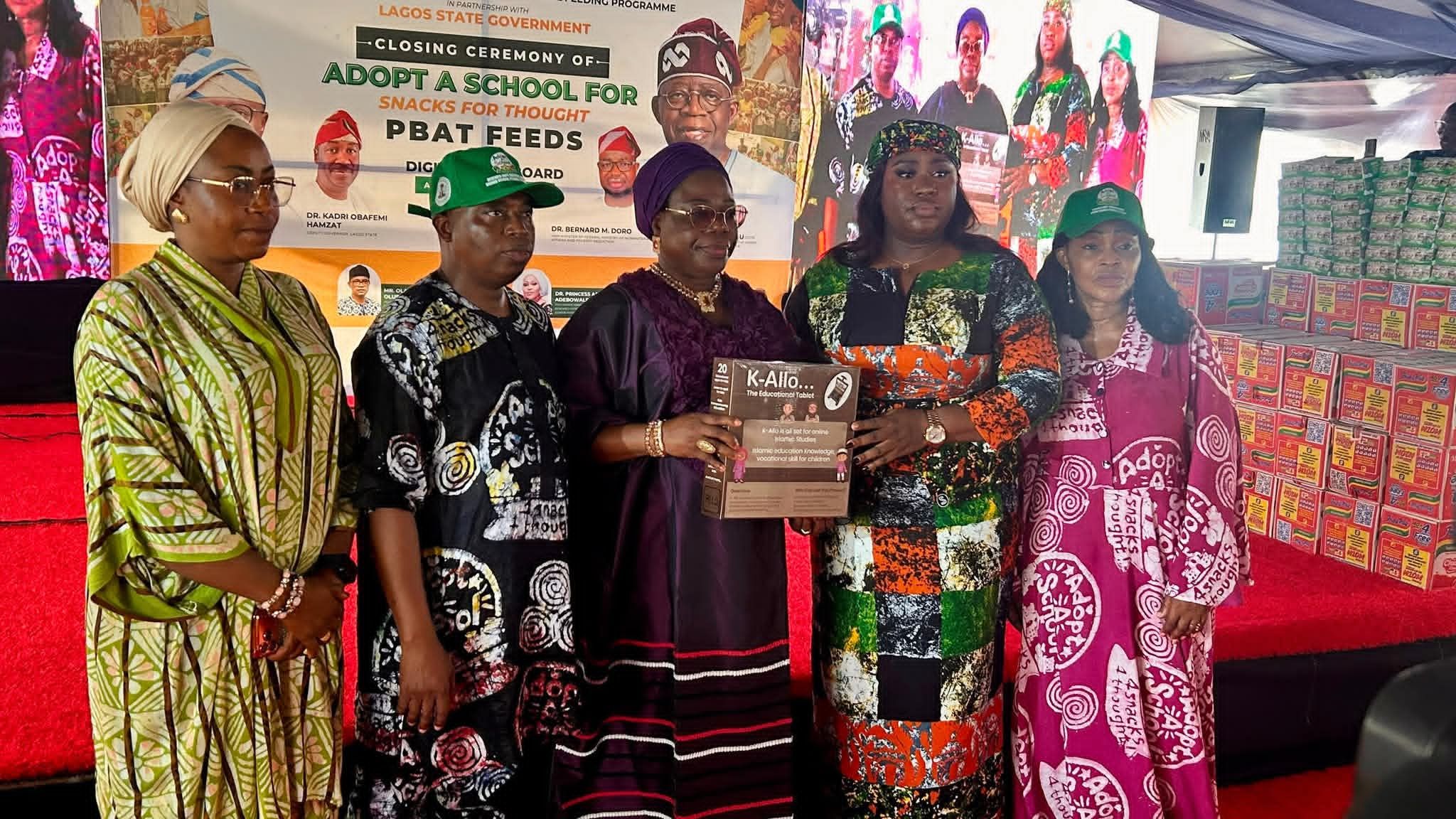 IBEJU-LEKKI HOSTS GRAND FINALE OF PBAT FEEDS 'SNACKS FOR THOUGHT' PILOT, STAKEHOLDERS RALLY BEHIND CHILD NUTRI