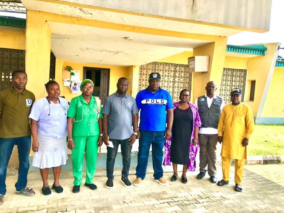 IBEJU-LEKKI VICE CHAIRMAN AND SUPERVISOR FOR HEALTH INSPECT PRIMARY HEALTH CENTRES IN BOGIJE, ELEMORO, AND IBEJU-AGBE