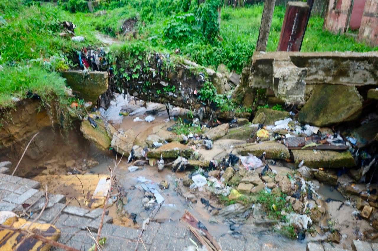 UPDATE ON THE AFFECTED SECTION OF OLOGUNFE-CONTAINER ROAD