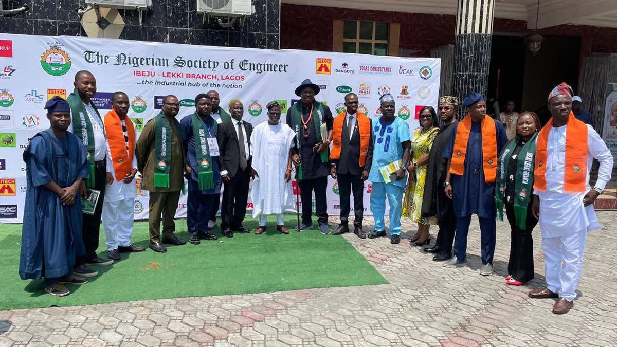ENGR. OLOWA HAILS NIGERIAN SOCIETY OF ENGINEERS ON THE INAUGURATION CEREMONY OF ITS 91ST BRANCH IN IBEJU-LEKKI