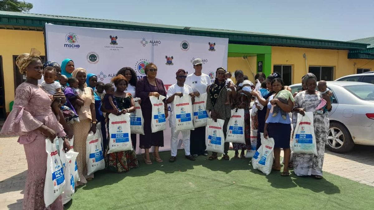 IBEJU-LEKKI LOCAL GOVERNMENT, OFFICE OF CIVIC ENGAGEMENT, ALARO CITY COLLABORATES ON IMPORTANCE OF EXCLUSIVE BREAST FEEDING.