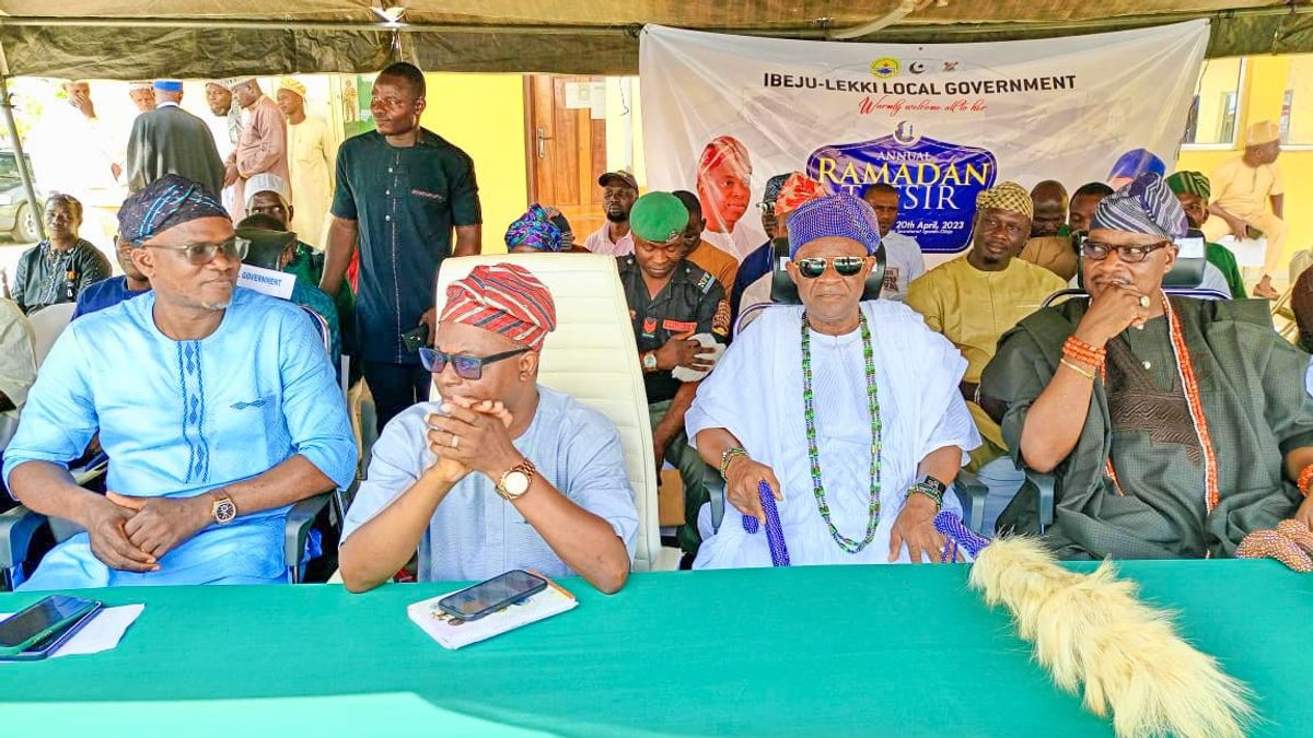 IBEJU-LEKKI LOCAL GOVERNMENT HOSTS ANNUAL (2023) RAMADAN TAFSIR.