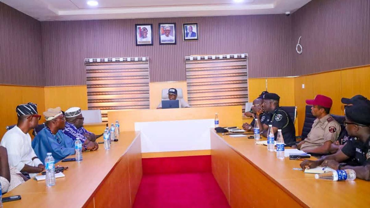 IBEJU-LEKKI COUNCIL CHAIR CONVENES SECURITY STAKEHOLDERS' MEETING TO STRENGTHEN SAFETY ACROSS IBEJU-LEKKI