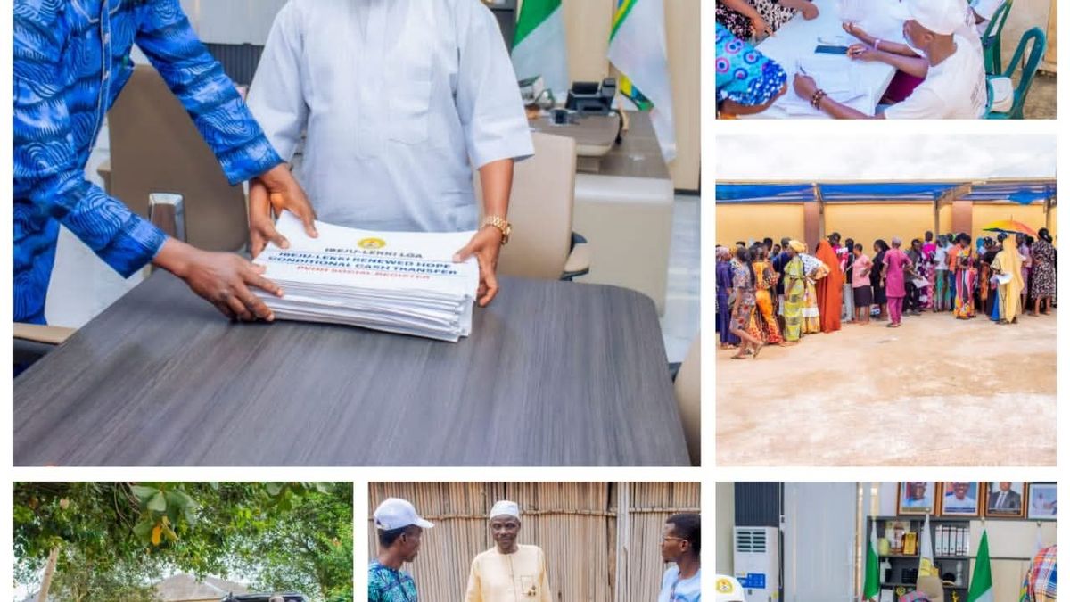 IBEJU-LEKKI COMPLETES RENEWED HOPE CCT REGISTRATION WITH OVER 11,000 BENEFICIARIES