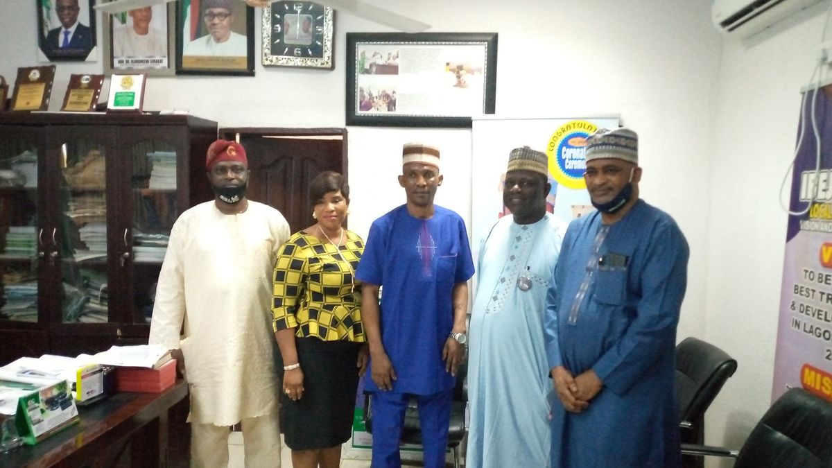 Courtesy Visit of the Representatives of Past Local Government Chairmen in Lagos State.
