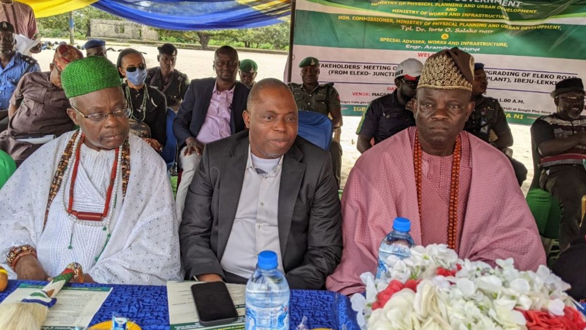 COUNCIL CHAIRMAN ATTENDS STAKEHOLDERS MEETING FOR THE PROPOSED RECONSTRUCTING/UPGRADING OF ELEKO ROAD
