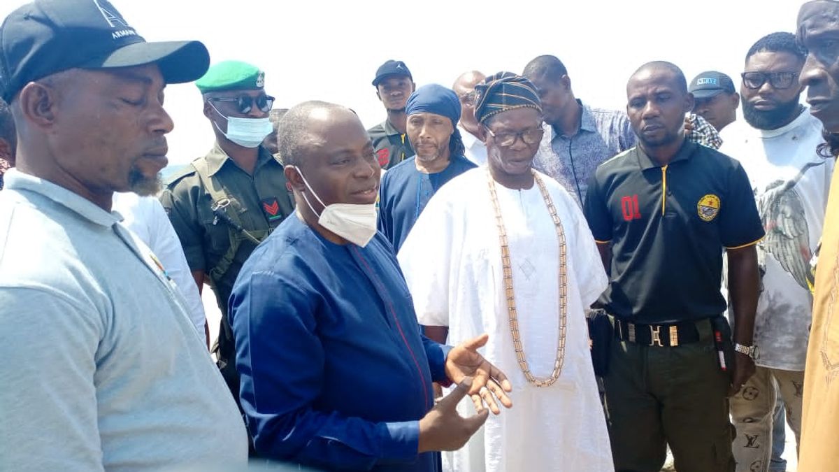 OLOWA SETS TO BOOST TOURISM... VISITS ELEKO BEACH