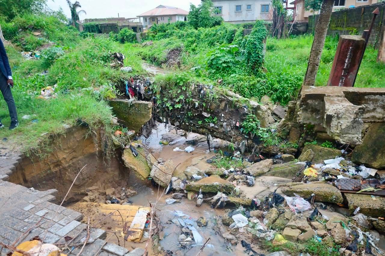 UPDATE ON THE AFFECTED SECTION OF OLOGUNFE-CONTAINER ROAD