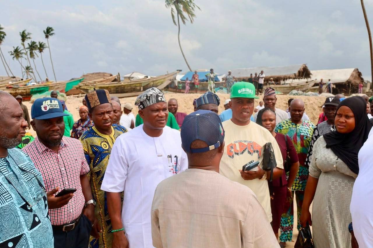 AKODO FLOOD CHALLENGE: CHAIRMAN OLOWA ASSESSES SITUATION, REITERATES ADMINISTRATION'S RESPONSIVENESS