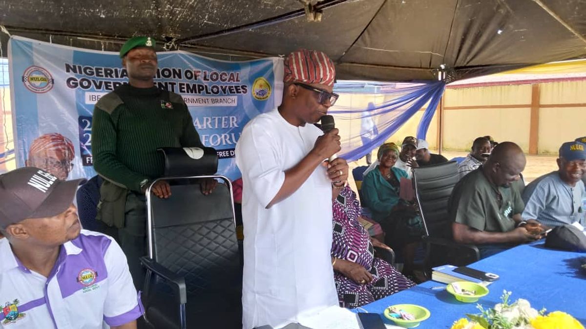 IBEJU-LEKKI LOCAL GOVERNMENT FIRST QUARTER STAFF FORUM: OLOWA PRIORITIZED STAFF WELFARISM ABOVE ALL.