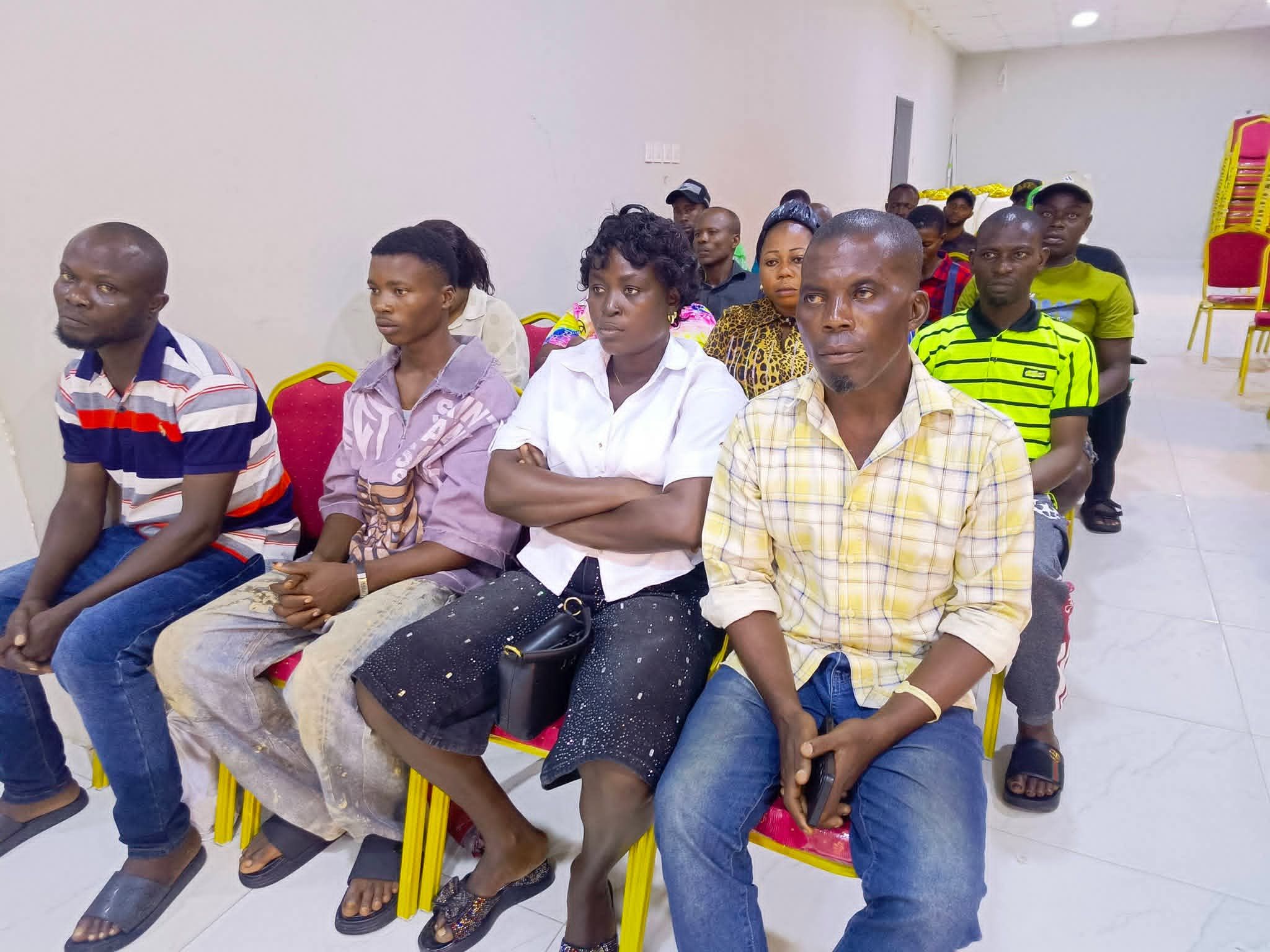 IBEJU-LEKKI LOCAL GOVERNMENT ORIENTS COMMUNITY SECURITY AND INTELLIGENCE NETWORK (CSIN) RECRUITS