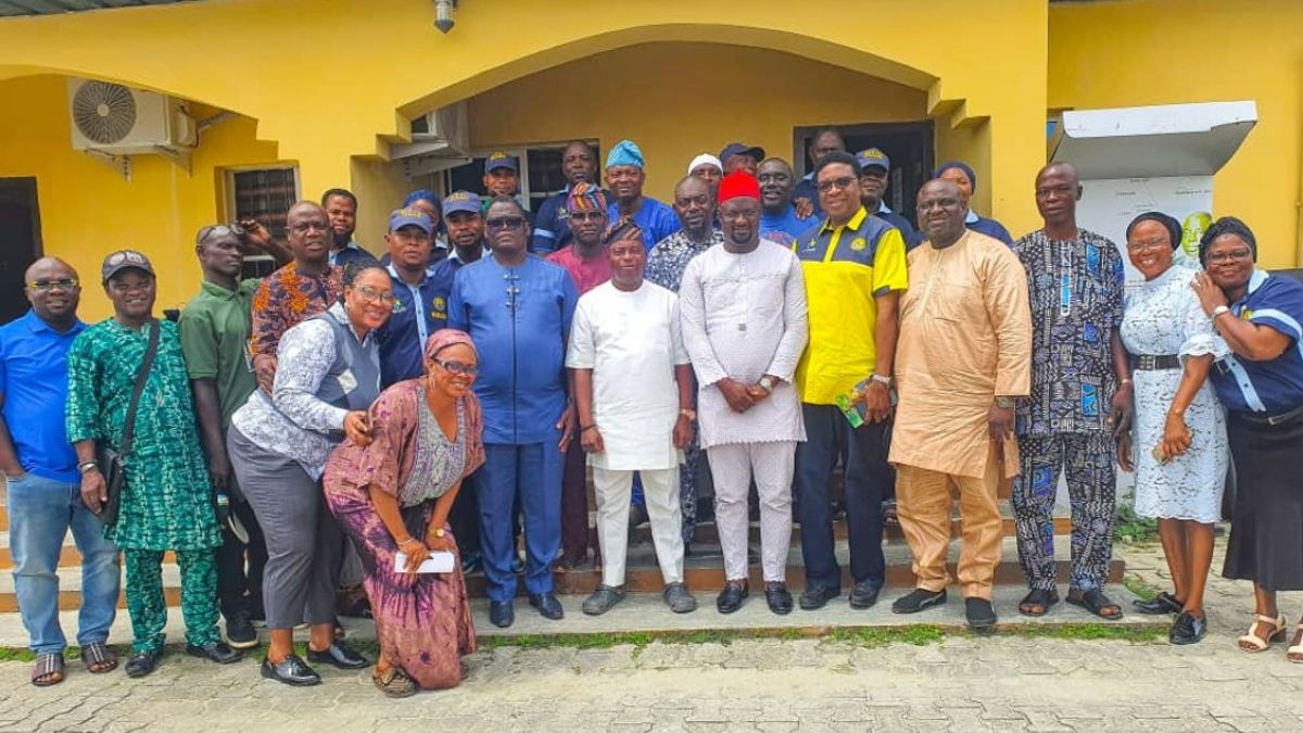 OFFICIAL VISIT OF NULGE STATE PRESIDENT TO IBEJU-LEKKI LOCAL GOVERNMENT