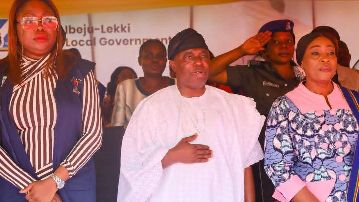 OFFICIAL FLAG-OFF OF MEASLES-RUBELLA VACCINE BY LAGOS STATE GOVERNMENT IN IBEJU-LEKKI LOCAL GOVERNMENT