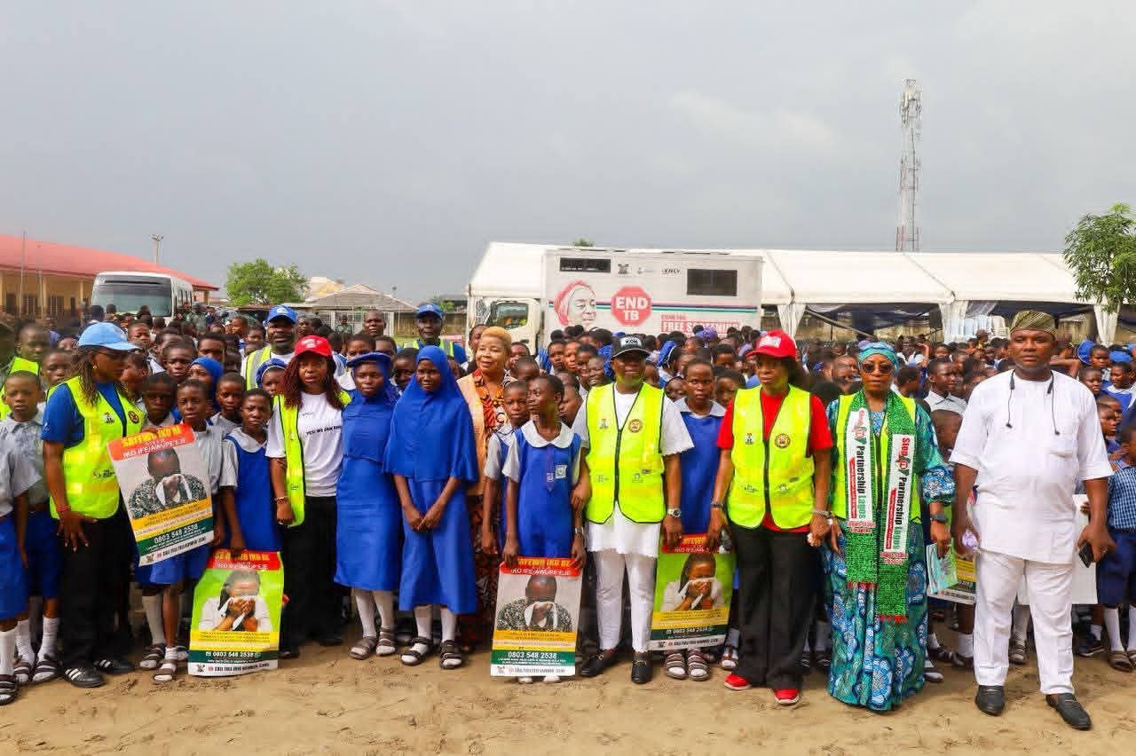 LAGOS FIRST LADY TAKES TUBERCULOSIS CAMPAIGN TO IBEJU-LEKKI, OLOWA CALLS FOR GREATER INVESTMENT IN PREVENTIVE 