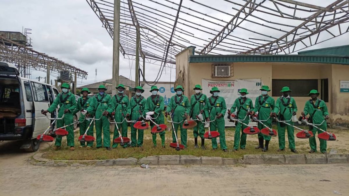 IBEJU-LEKKI CLEANER INITIATIVE TAKES SANITATION EXERCISE TO IBEJU PHC, LGEA.