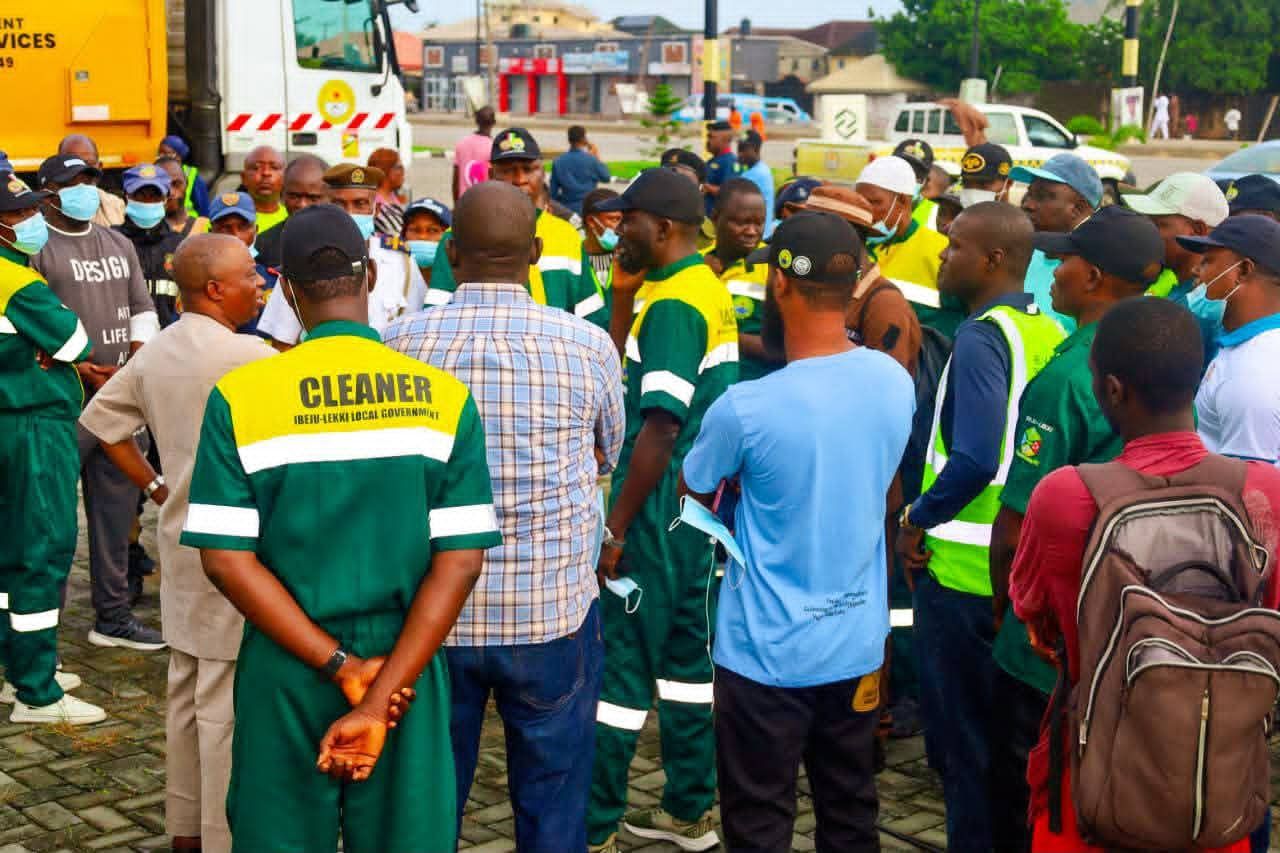 JUNE ENVIRONMENTAL SANITATION EXERCISE: SHIEELDING A CLEANER, HEALTHIER IBEJU-LEKKI