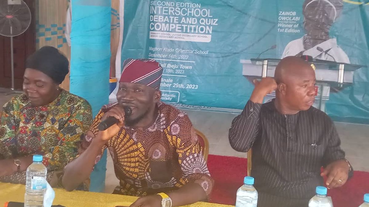 IBEJU-LEKKI INTER-SCHOOL DEBATE AND QUIZ PRELIMINARIES UPDATE.