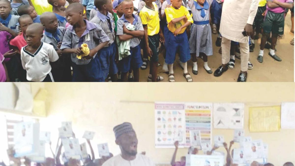 DISTRIBUTION OF FREE EXERCISE BOOKS TO PUBLIC PRIMARY SCHOOL PUPILS IN IBEJU-LEKKI LOCAL GOVERNMENT, LAGOS STATE