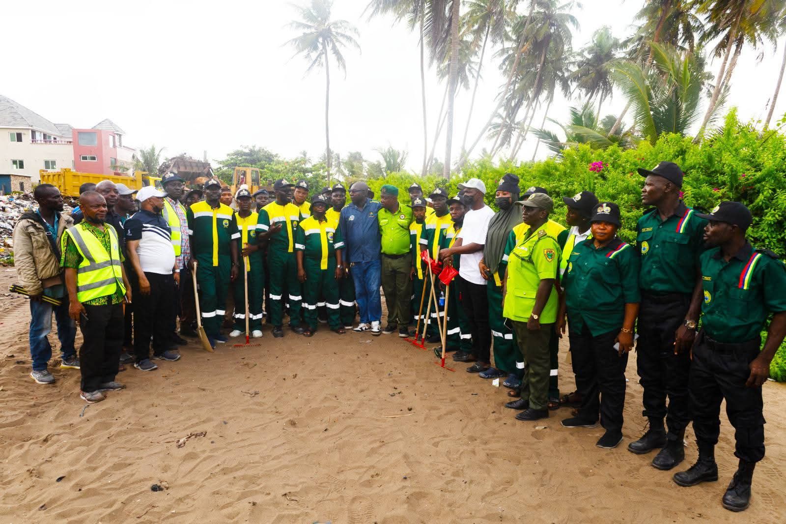 IBEJU-LEKKI LOCAL GOVERNMENT JOINS STATEWIDE MONTHLY ENVIRONMENTAL SANITATION EXERCISE