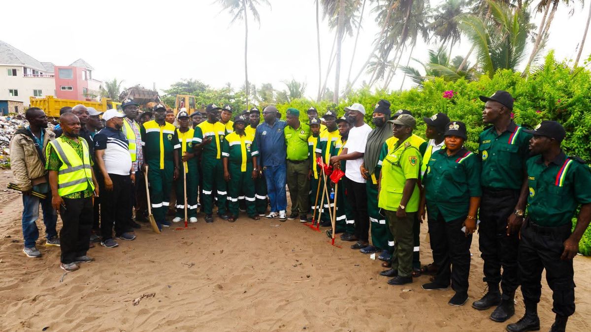 IBEJU-LEKKI LOCAL GOVERNMENT JOINS STATEWIDE MONTHLY ENVIRONMENTAL SANITATION EXERCISE