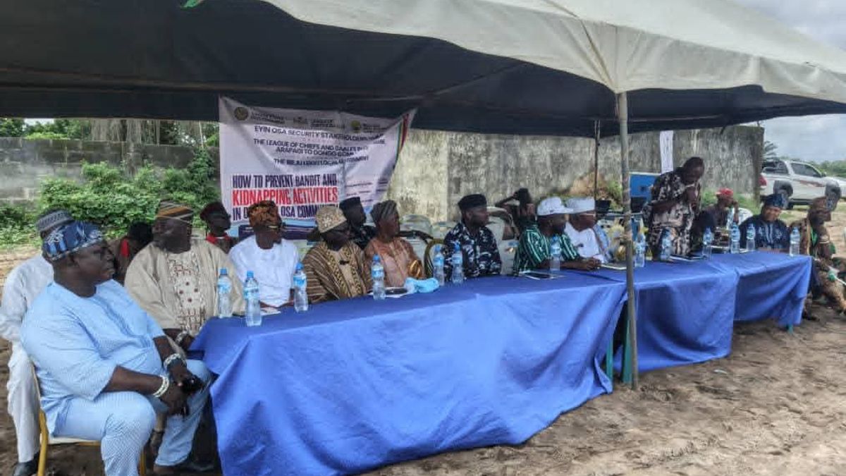 EYIN OSA SECURITY STAKEHOLDERS' SUMMIT: STAKEHOLDERS UNITE TO STRENGTHEN COMMUNITY SECURITY
