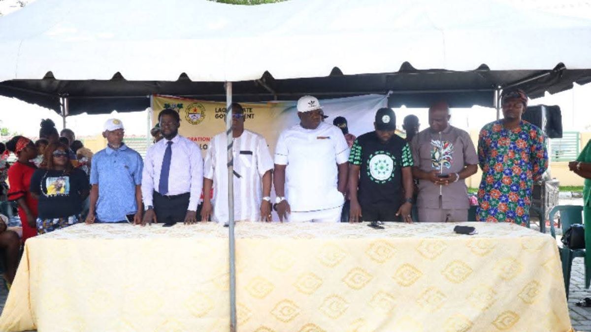 LAGOS STATE GOVERNMENT, IBEJU-LEKKI LG FLAG OFF ELECTRONIC BIRTH REGISTRATION PROGRAMME; NURSING MOTHERS. SENSITIZED ON LIFELONG BENEFITS