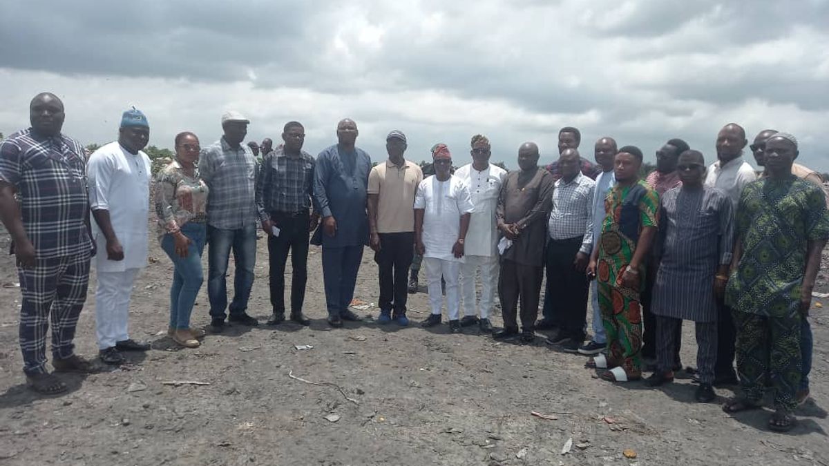 IBEJU-LEKKI MAYOR RECEIVES LAWMA OFFICIALS PROPOSING THE FUTURE OF EFFECTIVE WASTE MANAGEMENT IN THE LG.