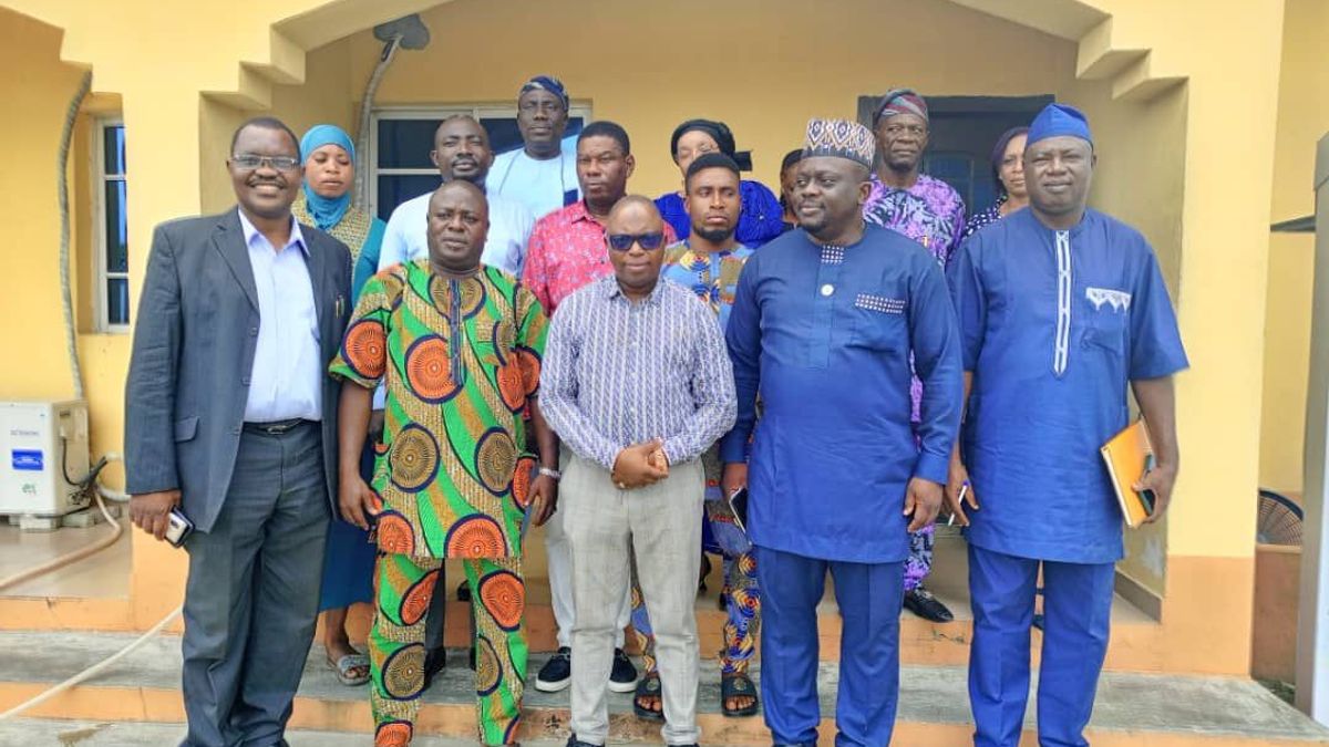 MAYOR OLOWA RECEIVES STATE PUBLIC SERVICE STAFF DEVELOPMENT CENTRE TEAM