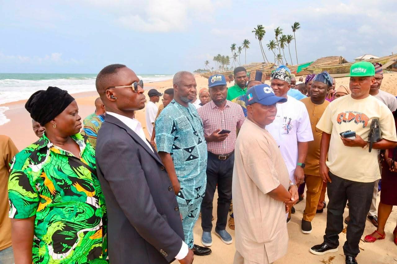 AKODO FLOOD CHALLENGE: CHAIRMAN OLOWA ASSESSES SITUATION, REITERATES ADMINISTRATION'S RESPONSIVENESS