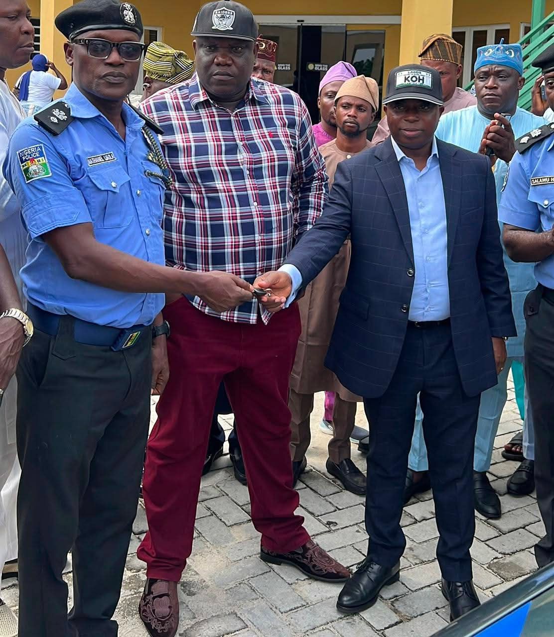 AS IBEJU-LEKKI EXPANDS, OLOWA STRENGTHENS POLICING WITH TOYOTA TACOMA FOR ELEKO BEACH DIVISION