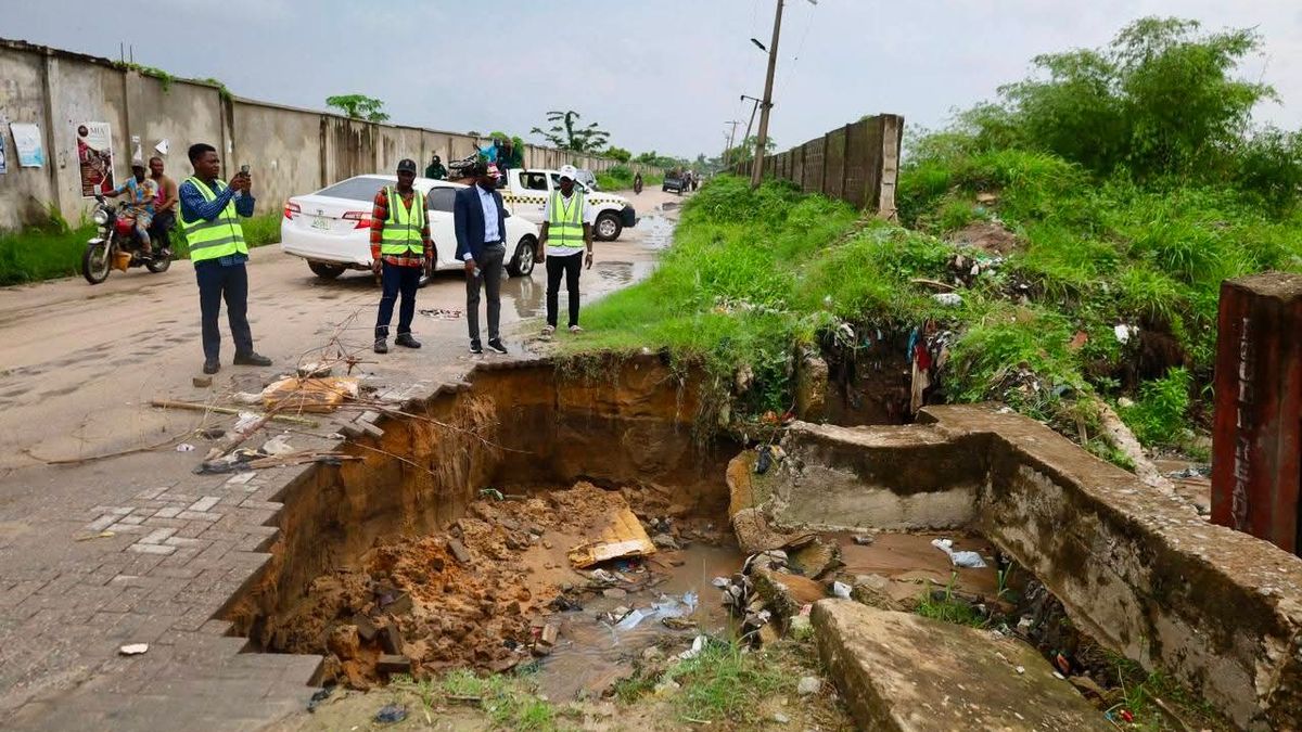 UPDATE ON THE AFFECTED SECTION OF OLOGUNFE-CONTAINER ROAD