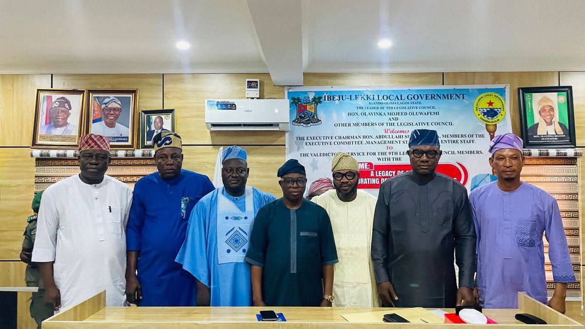 IBEJU-LEKKI HOLDS VALEDICTORY SERVICE FOR 9TH LEGISLATIVE COUNCIL