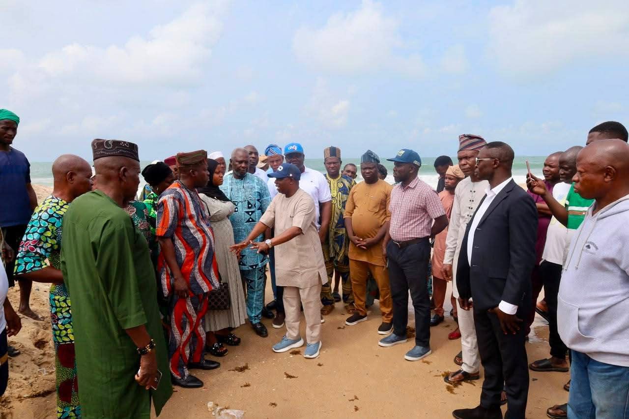 AKODO FLOOD CHALLENGE: CHAIRMAN OLOWA ASSESSES SITUATION, REITERATES ADMINISTRATION'S RESPONSIVENESS