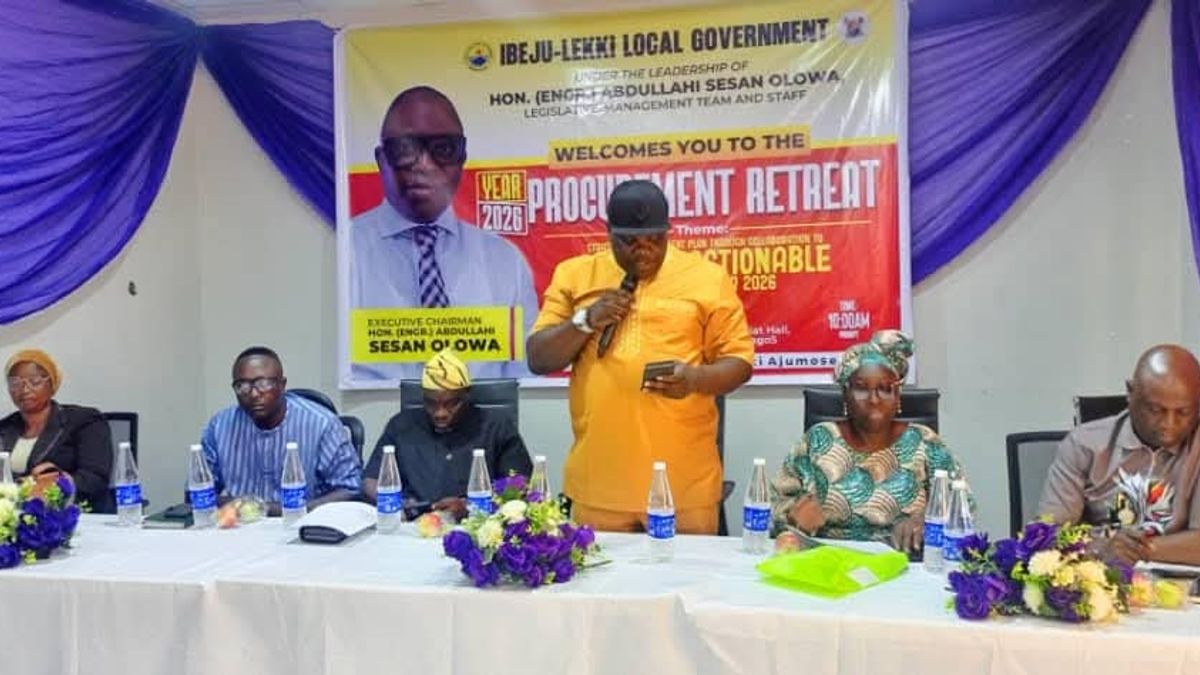 IBEJU-LEKKI LOCAL GOVERNMENT HOLDS YEAR 2026 ANNUAL PROCUREMENT RETREAT
