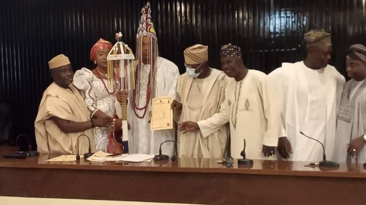 INSTALLATION OF THE ONIMEDU OF ORIMEDU LAND