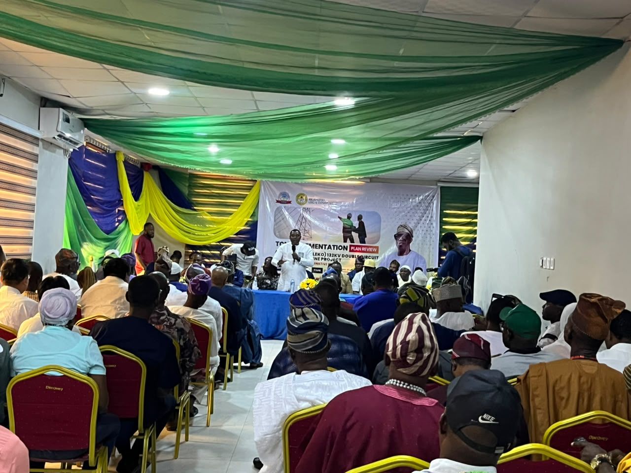 IBEJU-LEKKI LG HOLDS STAKEHOLDER MEETING WITH TCN ON TRANSMISSION LINE PROJECT IMAGE