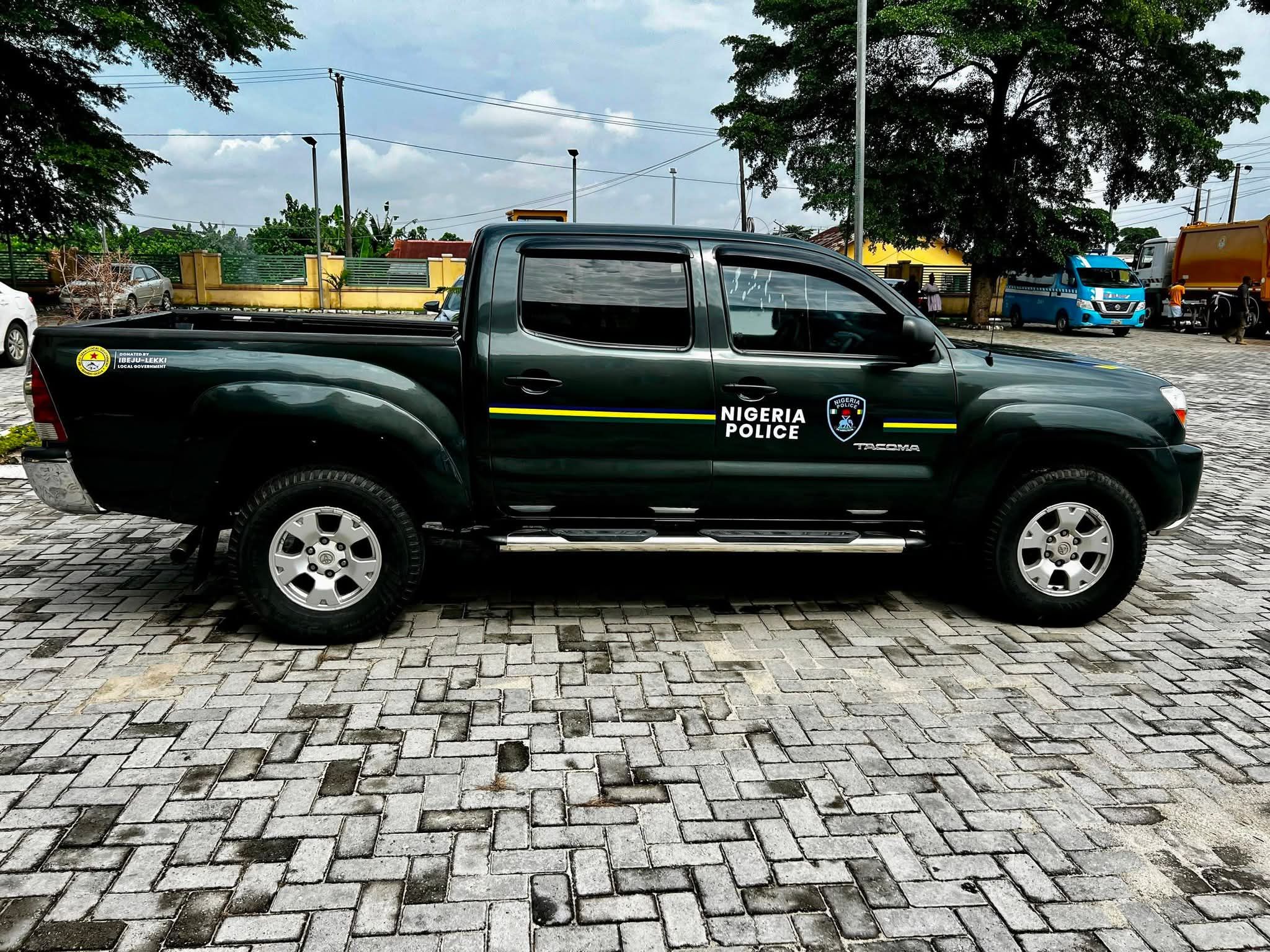 AS IBEJU-LEKKI EXPANDS, OLOWA STRENGTHENS POLICING WITH TOYOTA TACOMA FOR ELEKO BEACH DIVISION