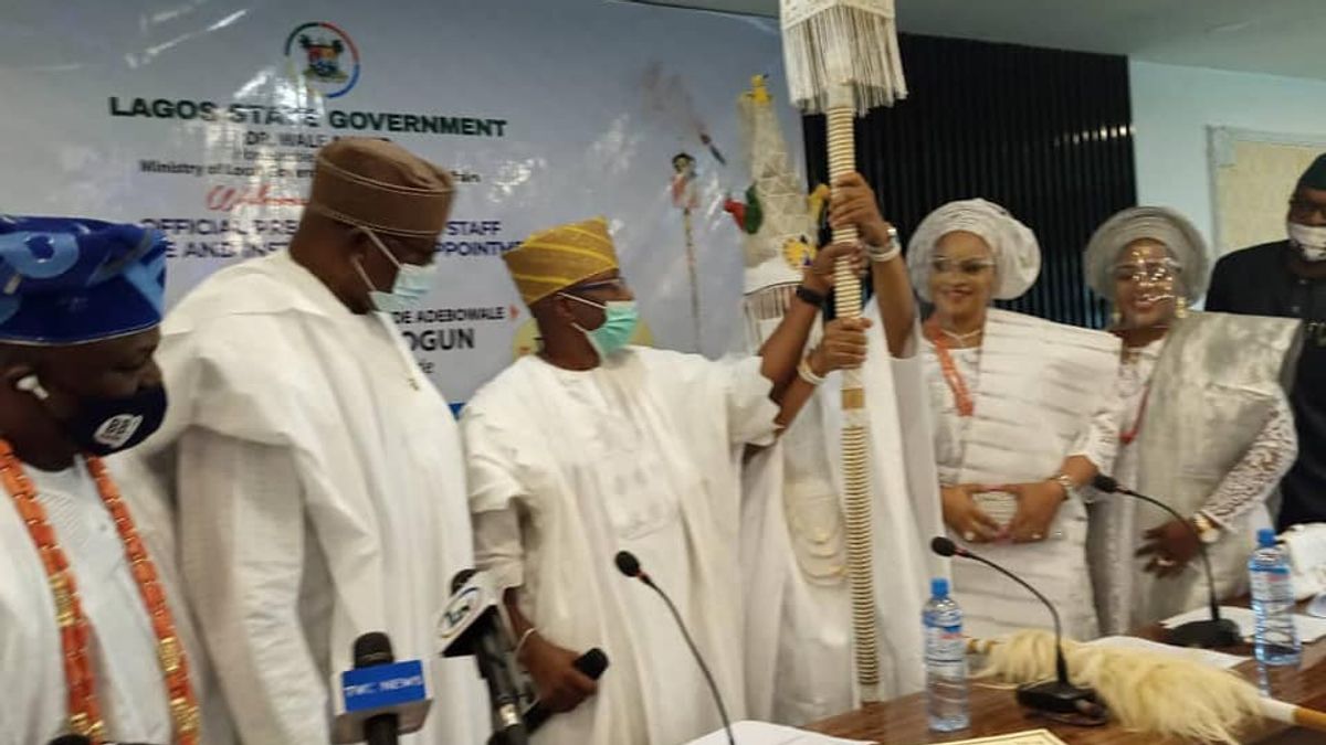 OFFICIAL PRESENTATION OF OBASHIP CERTIFICATE, STAFF OF OFFICE AND CORONATION OF ONISOLU OF SOLU-ALADE KINGDOM