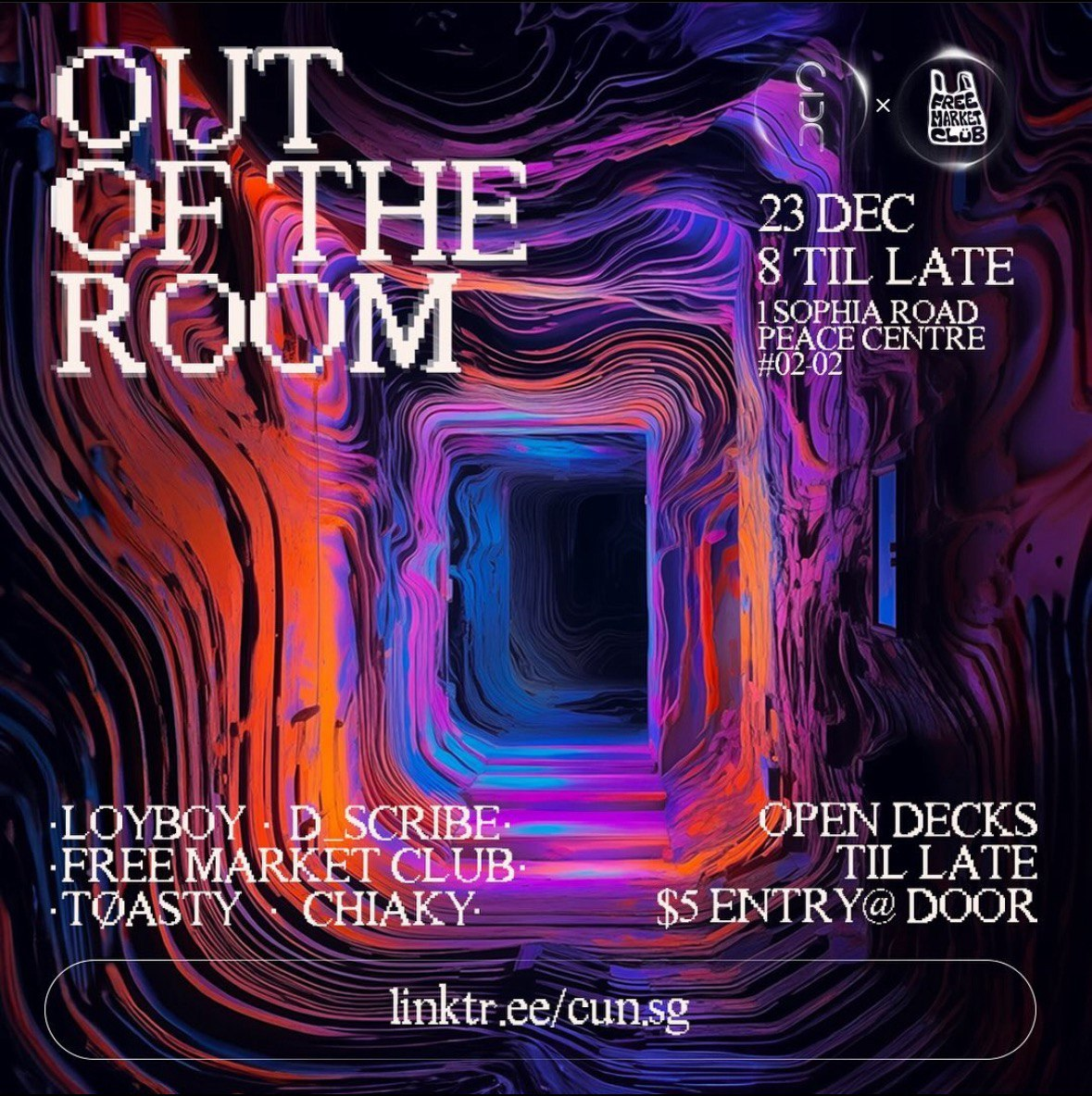OUT OF THE ROOM @ CUN