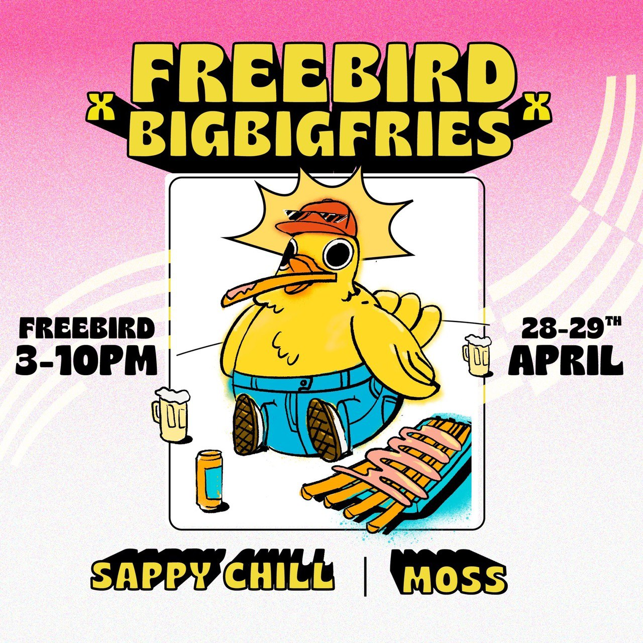 FREEBIRD X BIGBIGFRIES COLLABORATION PARTY