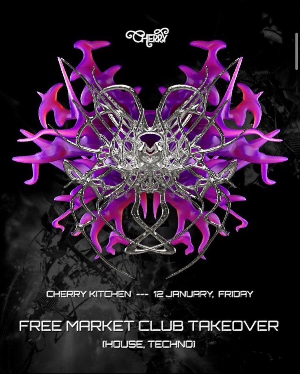 CHERRY KITCHEN (FREE MARKET CLUB TAKEOVER)