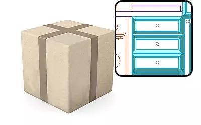 Desenhos Detalhados de uma Cozinha para usar em seus Projetos no AutoCAD