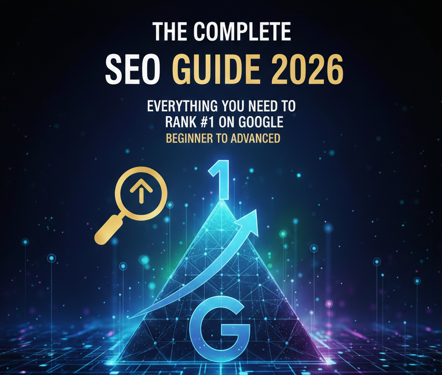 The Complete SEO Guide 2026 — Everything You Need to Rank #1 on Google (Beginner to Advanced)