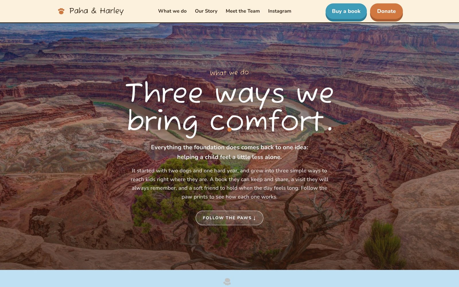Paha Harley Foundation — homepage