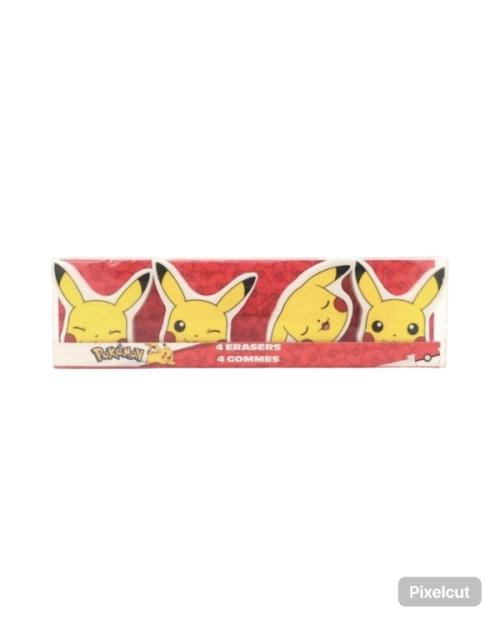 Pokemon 4 gummen op Blisterkaart