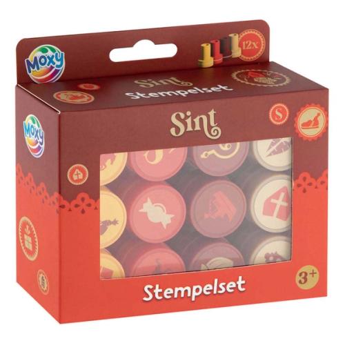 SINT ZELFINKTENDE STEMPELS, 12PCS